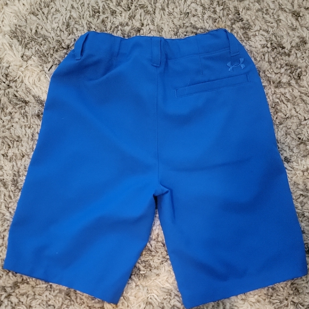 Under Armour Kid's Vibrant Blue Golf Shorts